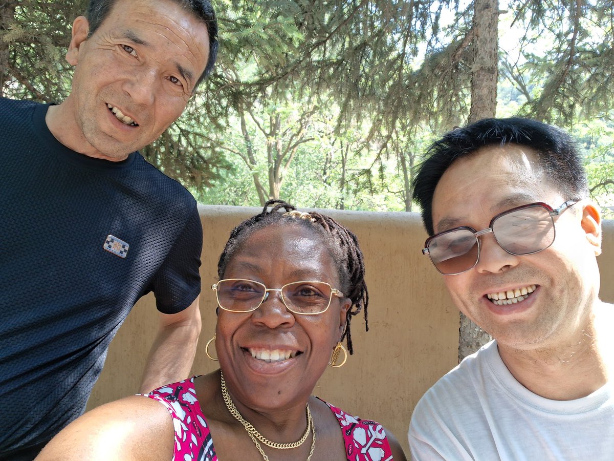 luqmannation1's tweet photo. Pan-African, anti-imperialist, internationalist RED SALUTE to the People's Republic of China on the anniversary of its founding. I am so glad I went to see for myself. https://t.co/asKbFrIPnD