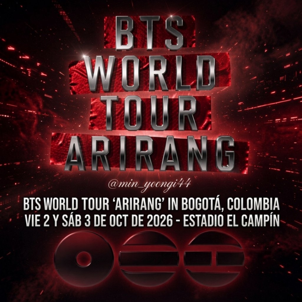 min_yoongi44's tweet photo. ✰HILO DE R3C3TAS
🪭BTS WORLD TOUR 
 BOGOTÁ , COLOMBIA🇨🇴 
📍D1

✰Les compartiré R3CETAS del día

 📅Viernes 
02 de Octubre
07:00 PM 🇸🇻 🇲🇽🇳🇮🇬🇹🇨🇷🇧🇿🇭🇳
08:00 PM 🇵🇦🇪🇨🇵🇪🇨🇴
09:00 PM 🇩🇴🇧🇴🇵🇷🇻🇪🇨🇺
10:00 PM 🇺🇾🇦🇷🇧🇷🇵🇾🇨🇱
📅Sábado
03  de Octubre 
03:00 AM 🇪🇸🇮🇹
10:00 AM 🇯🇵🇰🇷 https://t.co/lztKUIaOWl