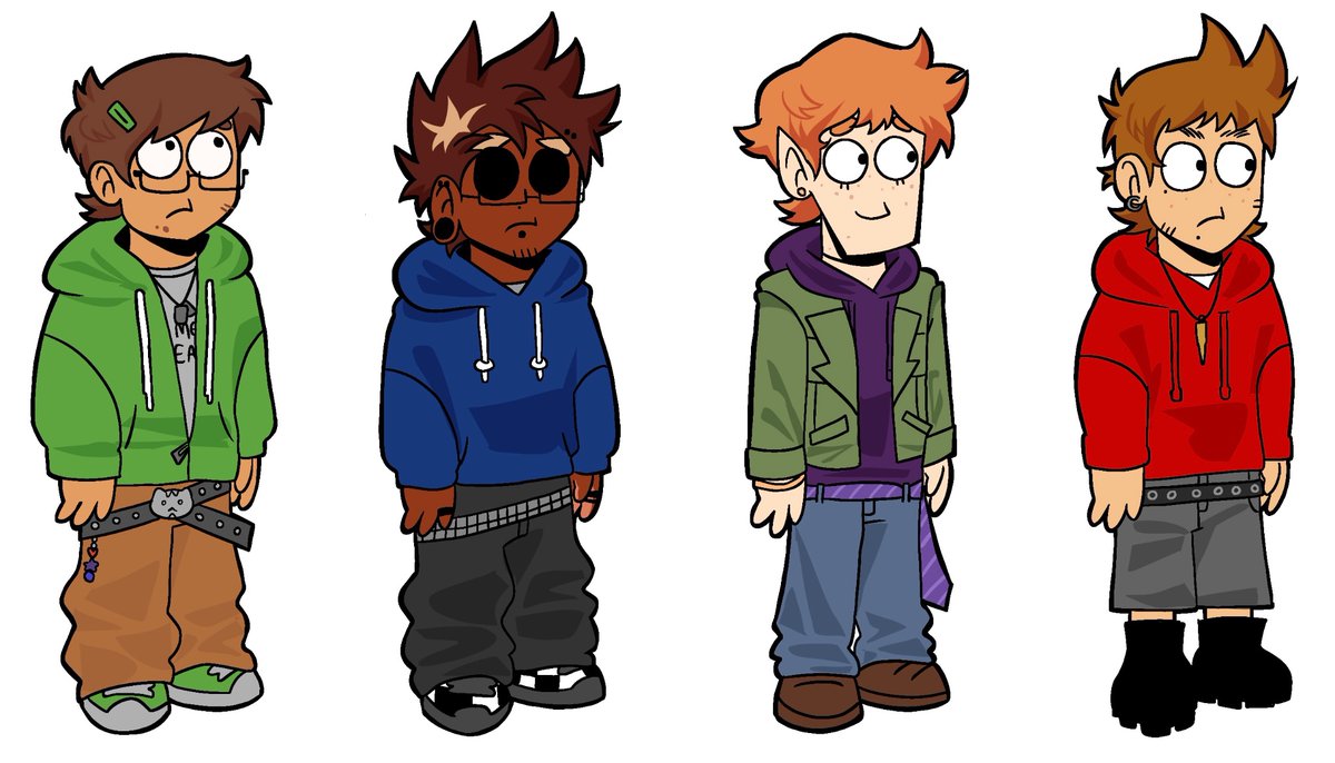 yummiestar's tweet photo. My eddsworld headcanons +design updates eek! https://t.co/olNc2kzn70