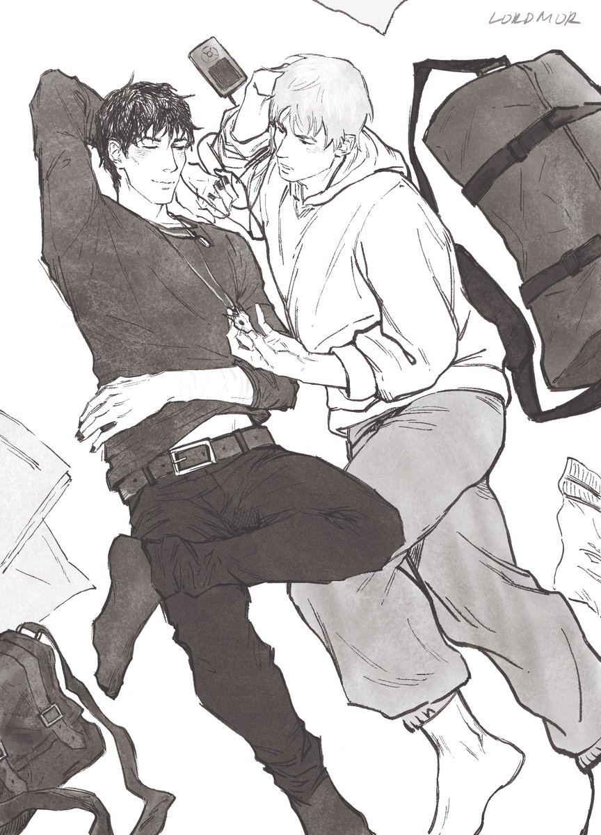 lord_artmor's tweet photo. "best friend"
(modern merthur au) https://t.co/XvOGqH8ljA