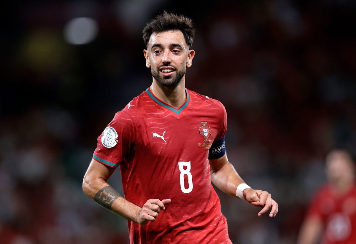 mufcMPB's tweet photo. Bruno Fernandes has got TWO ASSISTS for Portugal against Denmark! 🇵🇹🤩 https://t.co/5m7tRds7Gy