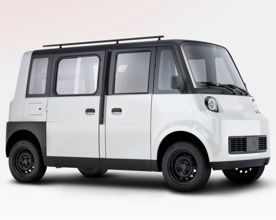 sethharpesq's tweet photo. One of the many small but substantial measures Mexico’s wildly popular democratic socialist government is taking to materially improve the lives of citizens is to develop these tough little electric cars and trucks that people can buy directly from the state for about $50/month. https://t.co/4UvH0cxciP