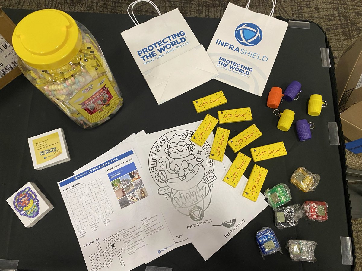 infrashieldinc's tweet photo. InfraShield is back at #CORNCON @cornconcyber as a Platinum Sponsor for year 3! 🐒

Stop by for #PEEPS, https://t.co/3G5ucU4pyJ, UNIPATH &amp; special Chaos Monkeys swag.

#Cybersecurity #CriticalInfrastructure #OT https://t.co/xnCuocSgQA
