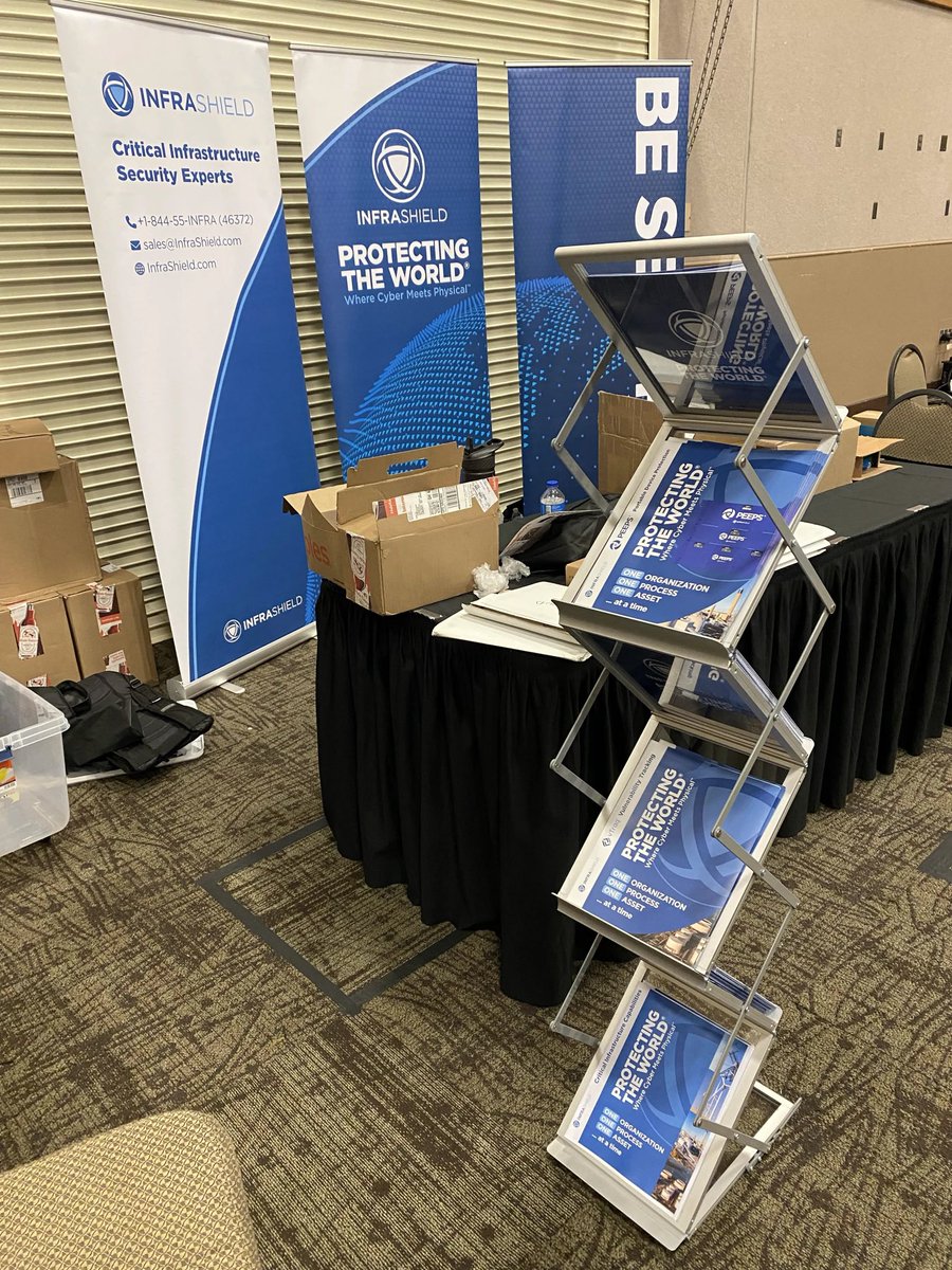 infrashieldinc's tweet photo. InfraShield is back at #CORNCON @cornconcyber as a Platinum Sponsor for year 3! 🐒

Stop by for #PEEPS, https://t.co/3G5ucU4pyJ, UNIPATH &amp; special Chaos Monkeys swag.

#Cybersecurity #CriticalInfrastructure #OT https://t.co/xnCuocSgQA