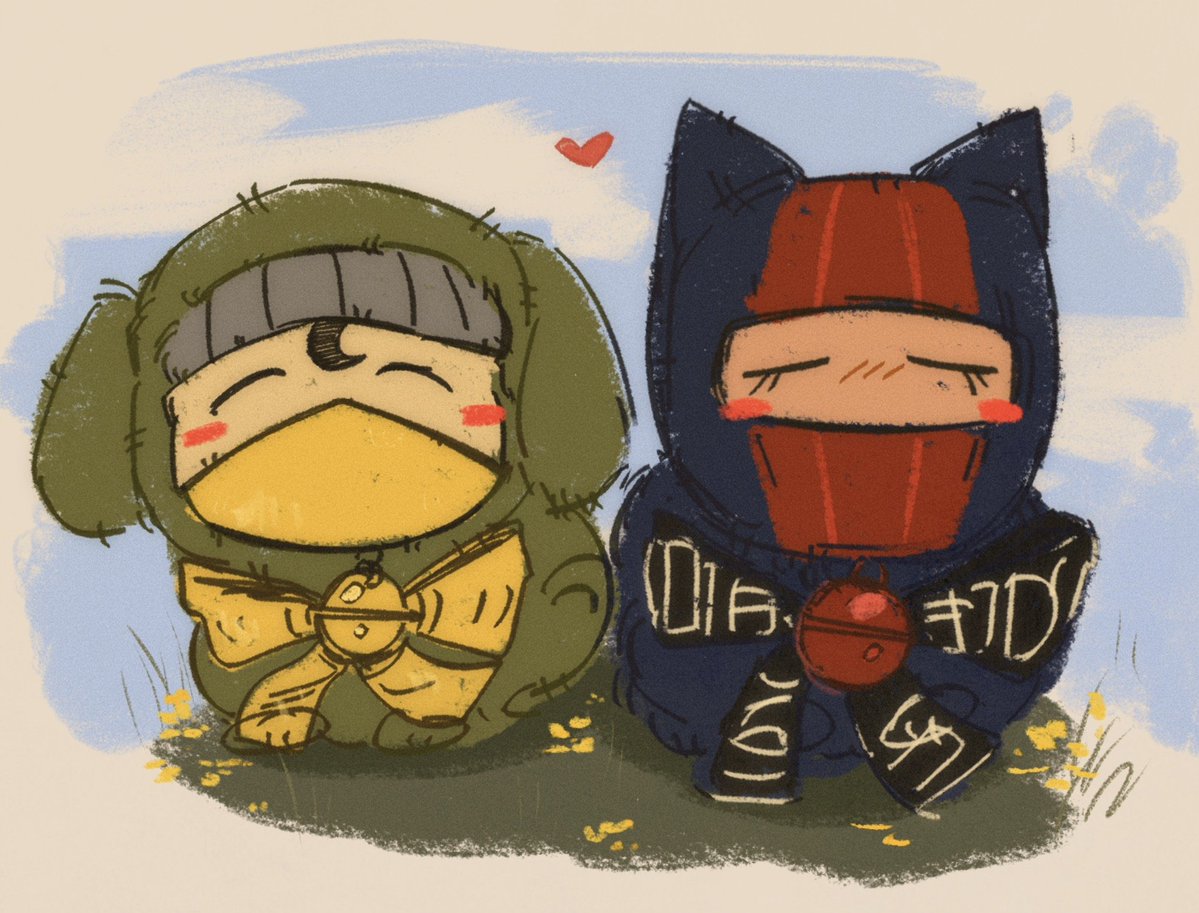 clancyiskitty's tweet photo. had to draw them they bring me peace and joy
loafing together... https://t.co/mCddX6CFkt