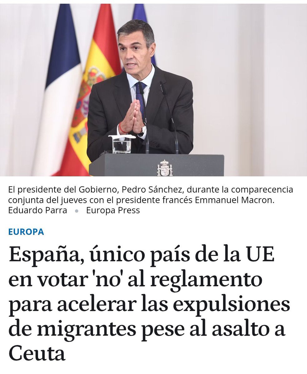 DonQuij67697813's tweet photo. @coalicion @davidtoledoniz Tenéis lo que os merecéis.

El mismo día que Sánchez vota NO en la UE para agilizar expulsiones de inmigrantes Coalición Canaria le vuelve a salvar el culo a Sánchez con sus decretos 

Hay que ser idiota para ser canario y votar a CC https://t.co/HT172Z6Nnv