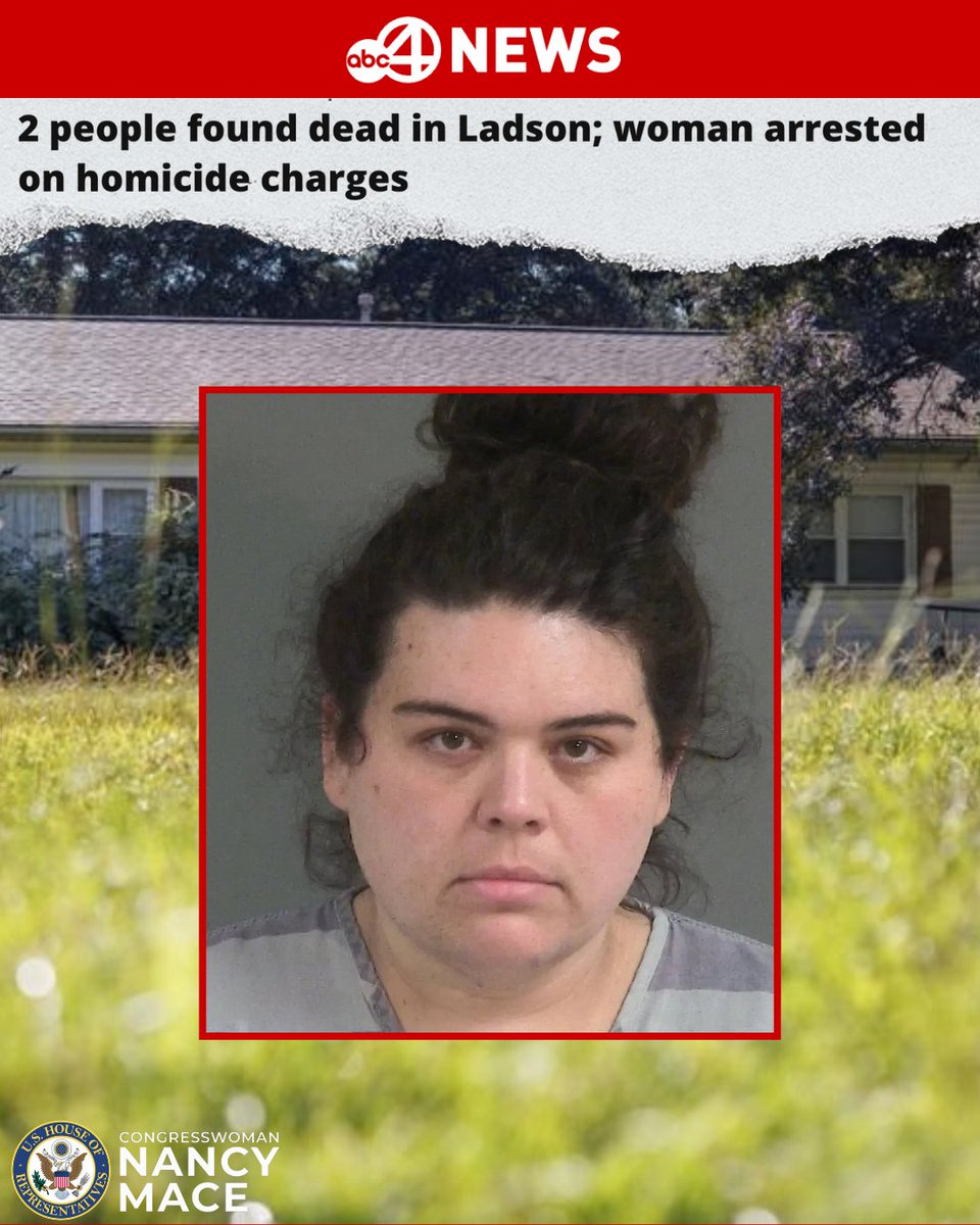 RepNancyMace's tweet photo. The horrific headline we keep seeing over and over. A South Carolina woman charged with killing children. This time, in Ladson.

In the month leading up to the killing, a family member warned she may be suffering from postpartum depression and Adderall addiction. The family member compared the situation to Lindsay Clancy: “Lindsay Clancy is on trial right now for killing her 3 children… Would Justine do this? No. Would this dark entity behind Justine’s eyes do this?”

The children’s father told police he was “genuinely terrified” she might hurt one of the children. Family members described her isolation and feared for the girls’ safety. The woman denied the warnings. Days later, deputies found two children dead.

How many more times will we see this headline? Two children are dead. Our justice system needs to send a message. 

Prayers for those babies and their souls.