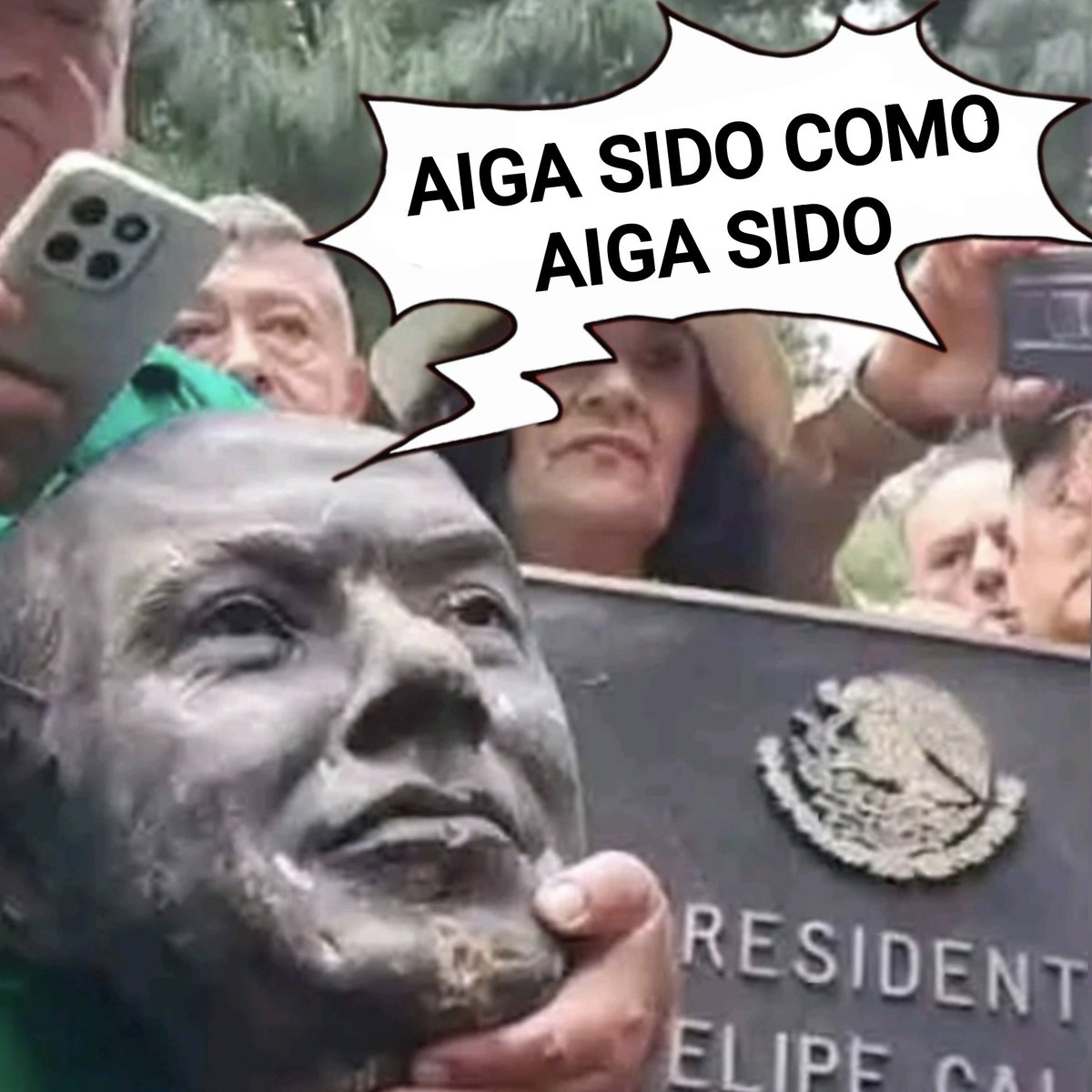 AliciaJ86958882's tweet photo. Ahora sí no le queda de otra a fecal más que reconocer la fuerza del pueblo. https://t.co/WeG5QCLlVs