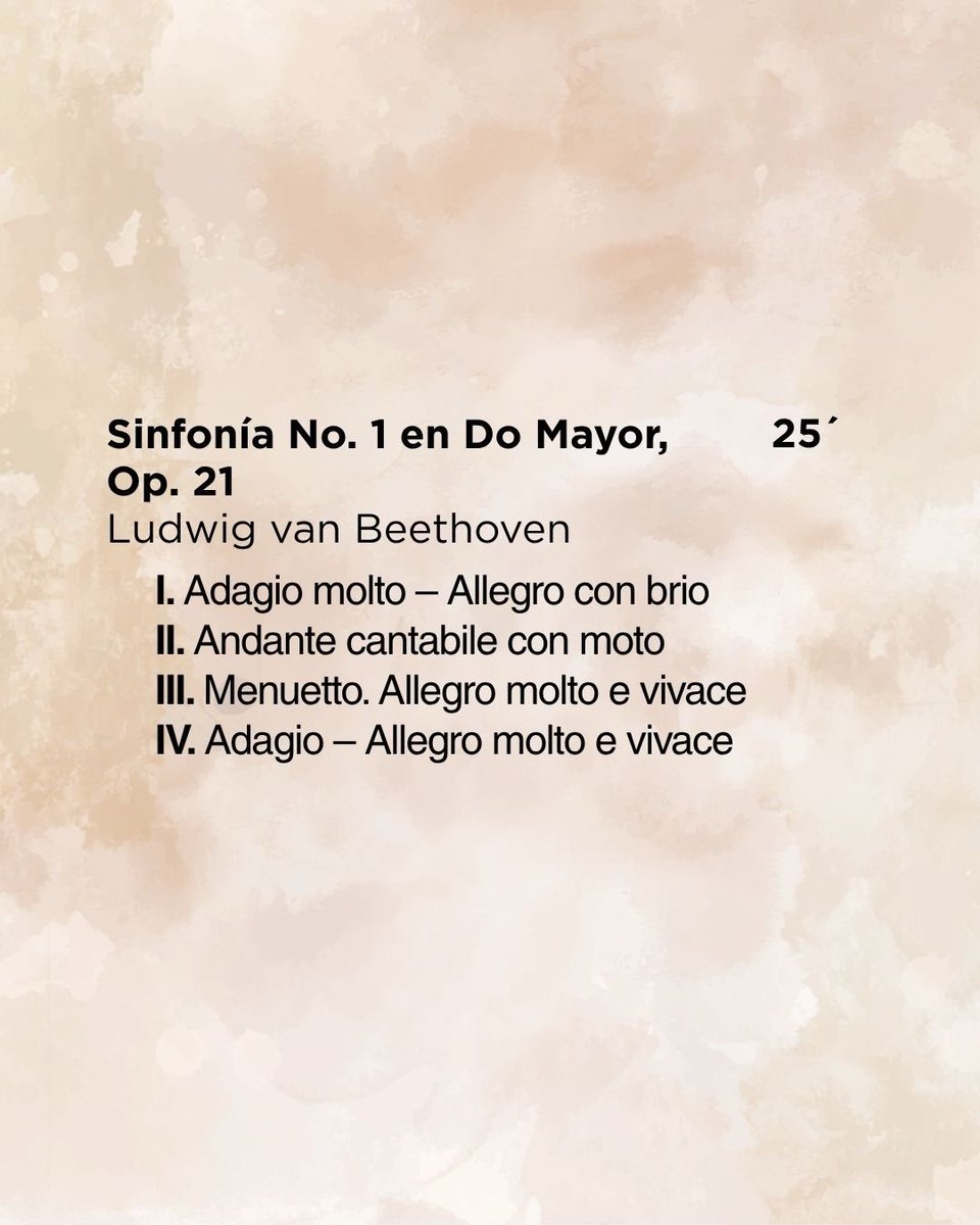 OSEMoficial's tweet photo. Este fin de semana acompañaremos a la soprano Eugenia Garza, en la interpretación de “La canzone dei ricordi”, de Martucci, y para cerrar interpretaremos la extraordinaria Sinfonía No. 1, de Beethoven.
Dirección, @maciasrodrigo_ 

#Programa5 #ElPoderDeServir https://t.co/upoupQ889K
