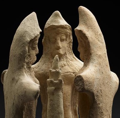 DaisyfDunn's tweet photo. Ancient #Traitors? Or women dancing around a tree in Cyprus, 600–400 BC?
(Terracotta statuette in the @britishmuseum) https://t.co/22YgEyjk7V
