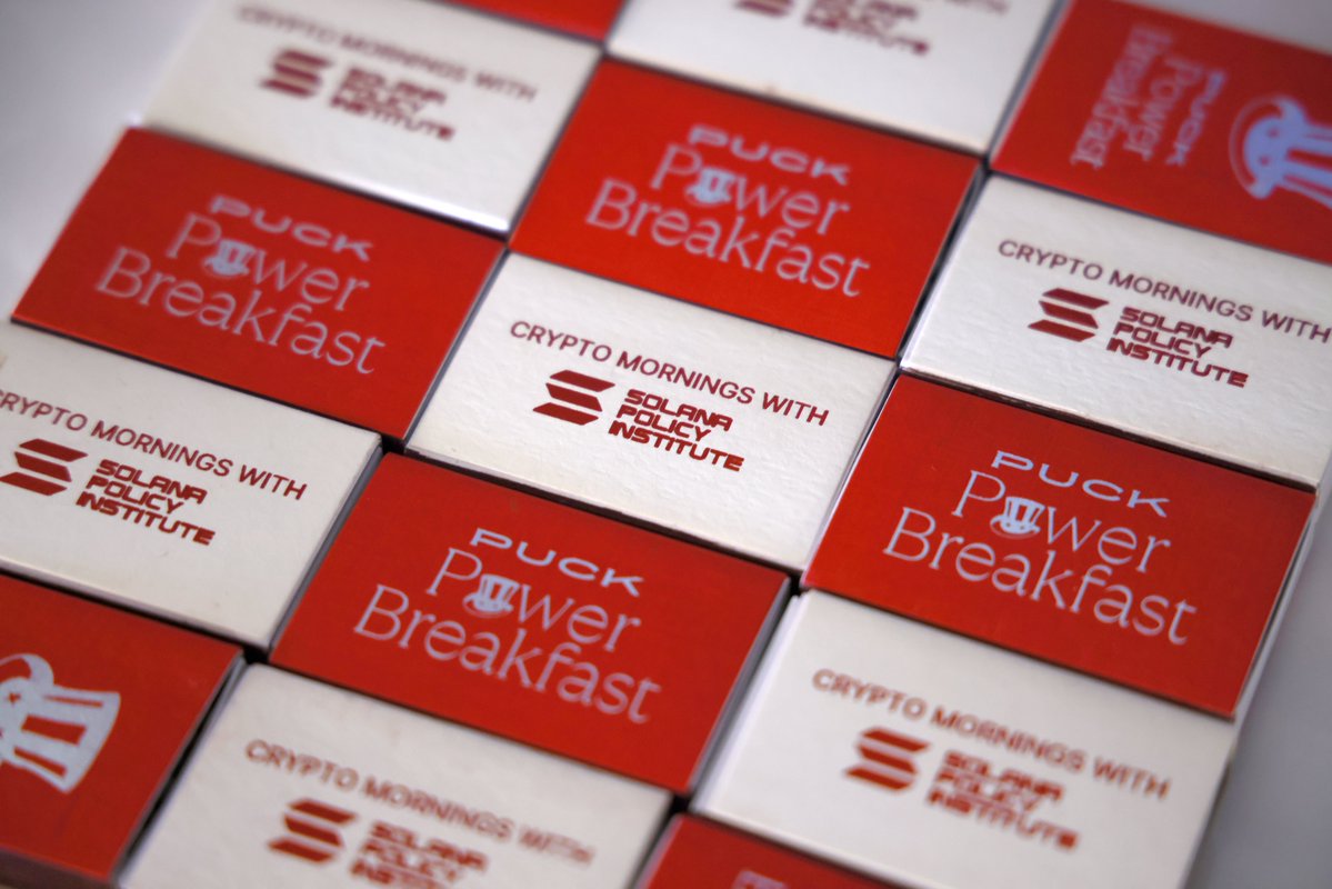 RachelGreenHorn's tweet photo. It was a pretty special moment for me to introduce @Sen_Alsobrooks at SPI's Puck Power Breakfast breakfast.

I am ever grateful for her commitment to smart crypto policy, her belief in compromise, and her willingness to stay at the table. https://t.co/IXpPX6zBaP