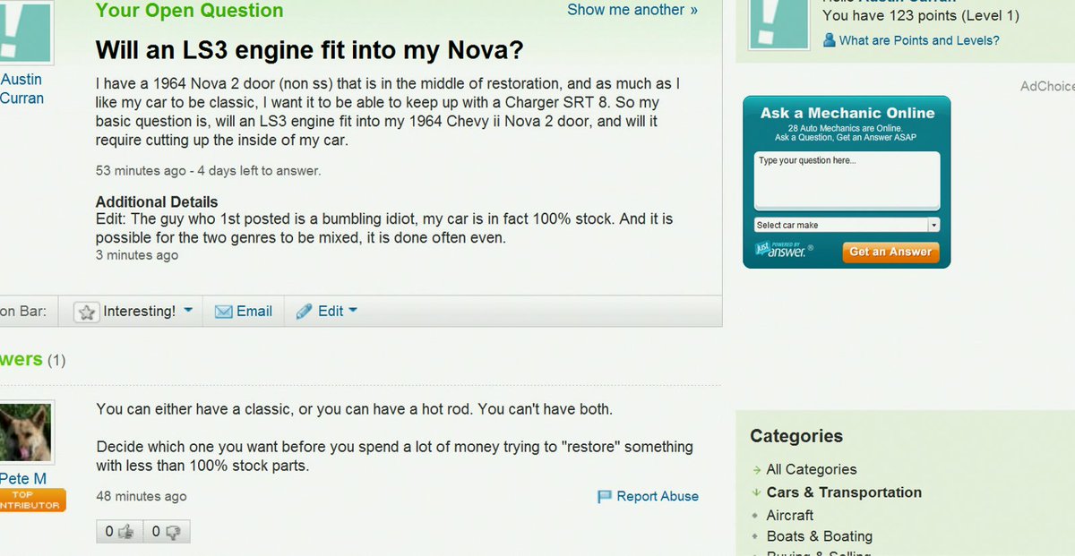 TimothyWhikj's tweet photo. Its shit like this Yahoo Answers
#Laughing #LOL https://t.co/YONvyPSO6P