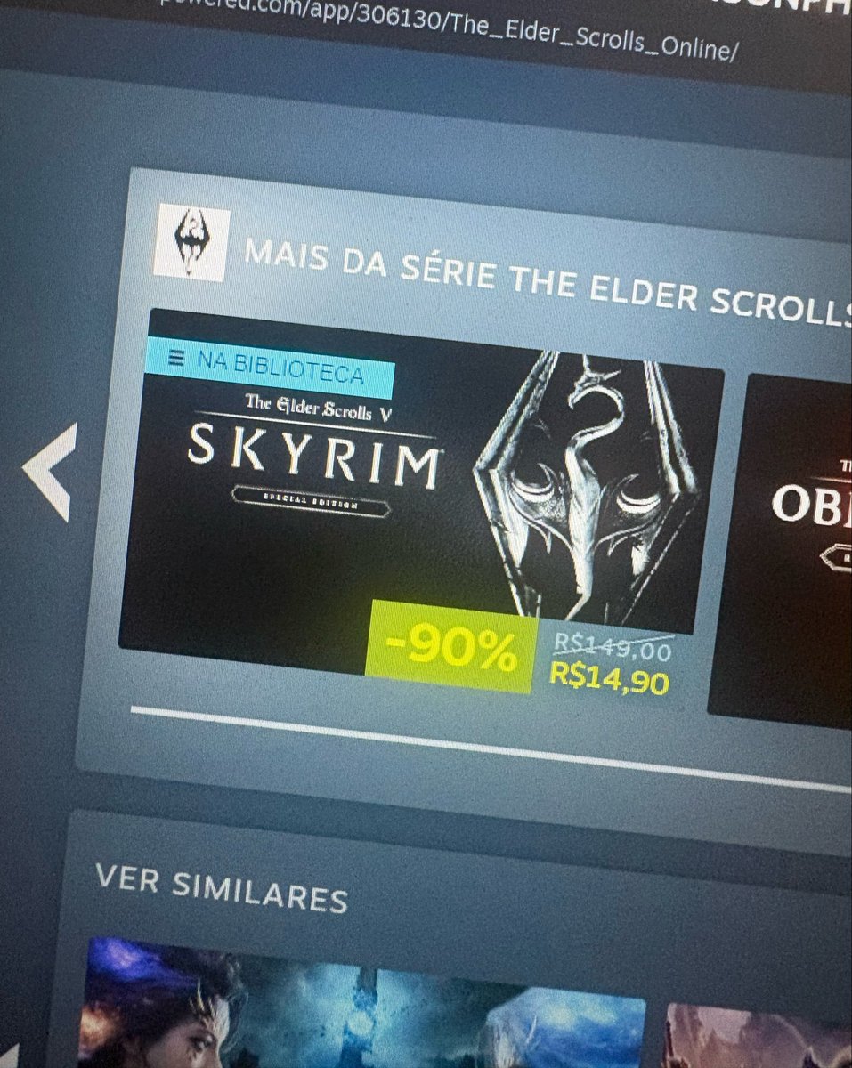 jsngvolcano's tweet photo. fico adoecida com skyrim 15 conto depois de ter pagado 37 reais https://t.co/M6J5YJ5JVS