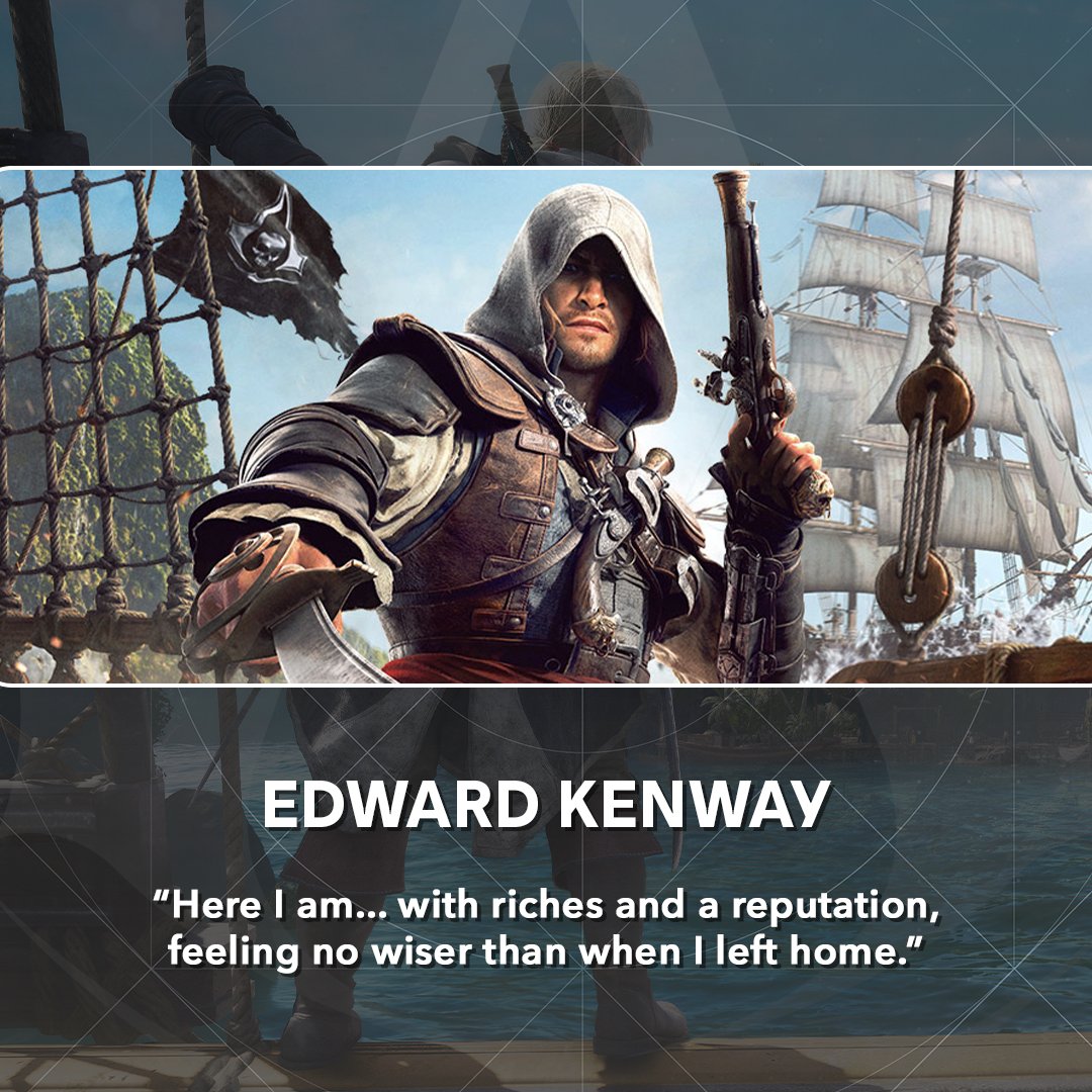 Assassins_UK's tweet photo. A thread of Assassin's Creed quotes we'll never forget👇 #AssassinsCreed https://t.co/CCmjHHM5VG