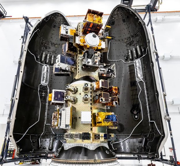 Mr_xvision9's tweet photo. Up next, Falcon 9 will launch 130 payloads to orbit from California aboard the Transporter-18 mission. Liftoff is targeted for 11:22 a.m. PT → https://t.co/u3V0iSpyhj… https://t.co/TlcN2vBFqY