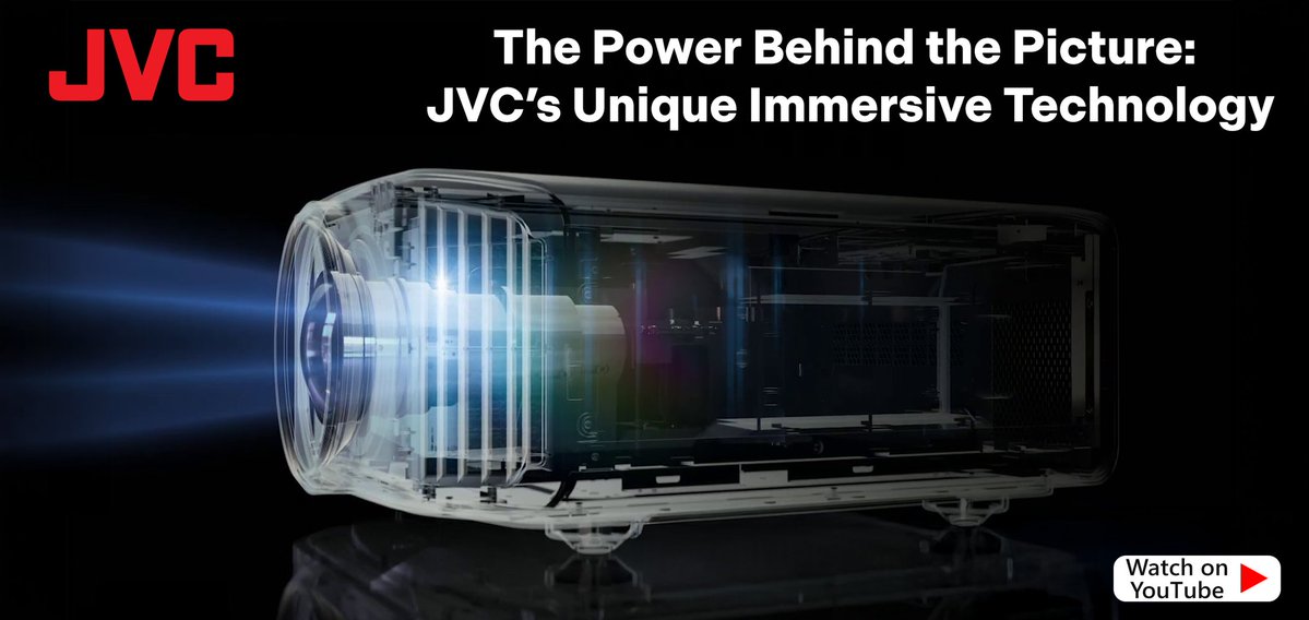 JVC_USA's tweet photo. .@JVC_USA Projectors Sales Manager for Simulation Solutions, Patrick Siebert, discusses some of the newest features that provide immersive quality and vibrant colors using JVC's cutting-edge technology. https://t.co/KcvbqNe1O3

#JVC #JVCProjectors #DILA #BLUEscent #Native4K #8K https://t.co/33el5IOtYN