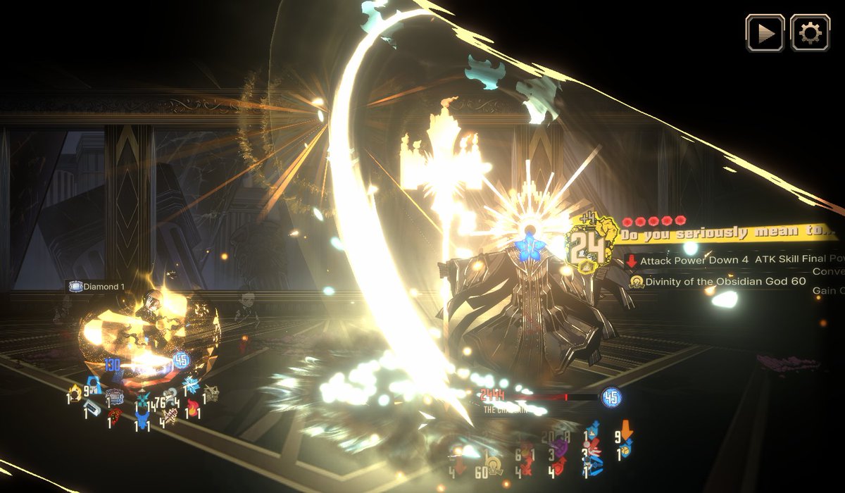 theultimatepoyo's tweet photo. Canto X Spoilers

Spent an hour on the first boss fight in canto 10 part 3, lost because i can't do anything with meursault cus i have no meursault id. Go back to my second attempt clash the skill properly with 45 sp riensang https://t.co/CcnpzWXqzc