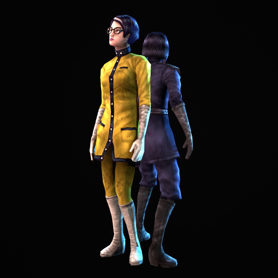 TheSphereHunter's tweet photo. For years I've been working on and off on a game called Retro Space! I voice the twin sisters, Violet and Dahlia. This game is a "disco punk" immersive-sim and is out today on all platforms. If you like System Shock or Deus Ex consider checking it out!
(Switch 2 ver. coming soon) https://t.co/vxuK5sJSgQ