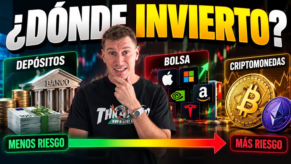Inversor360's tweet photo. Segunda clasecita!! Disfrutadlo 🥳😁

Tipos de inversión: de MENOR a MAYOR riesgo - INVERSOR360

https://t.co/tq7kFy3KFE https://t.co/JmDCp6GOOc