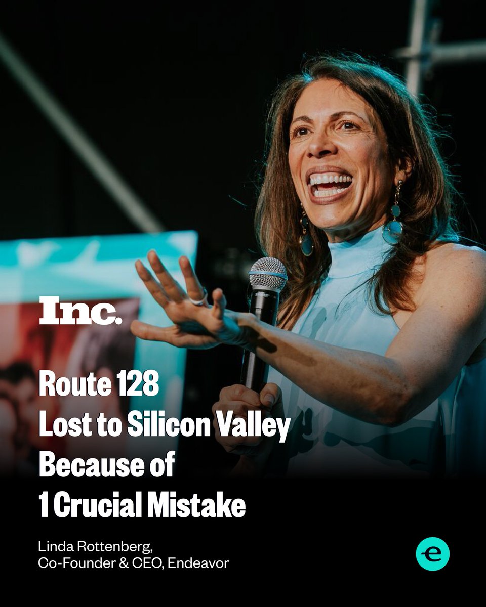 EndeavorMIA's tweet photo. Companies don’t grow in isolation. Neither do ecosystems.

Endeavor Co-founder &amp; CEO Linda Rottenberg explores why talent, ideas, and trusted relationships become more powerful when they circulate.

That’s the Multiplier Effect in action. 🌎

Read here: https://t.co/eBQtsHiL9m https://t.co/eT2rJHsYoF