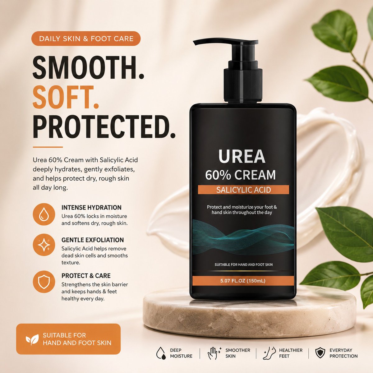 AlphonsoWhiddon's tweet photo. 60% Urea Cream with Salicylic Acid for intensive hand and foot care. Deeply exfoliates, hydrates, softens calluses, and helps repair cracked heels and rough, dry skin. Available at Indola Stores. WhatsApp: 0797777277. https://t.co/bFjzRk8cgb