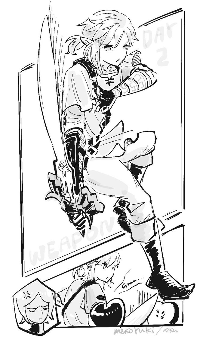 roku01122's tweet photo. Day 2
#Linktober2026
#Linktober https://t.co/ZzZBouXOe8