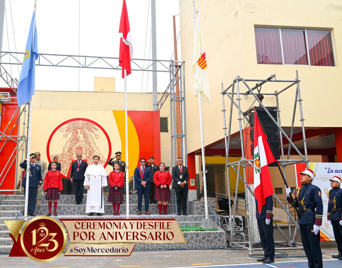 MercedHuacho's tweet photo. CEREMONIA Y DESFILE POR NUESTROS 123 AÑOS
La celebración de nuestros 123 años reunió a estudiantes, docentes y familias en una significativa Ceremonia y Desfile, donde reafirmamos el orgullo de pertenecer a una historia construida con valores, vocación y tradición mercedaria. https://t.co/6ibZ0yWmv8