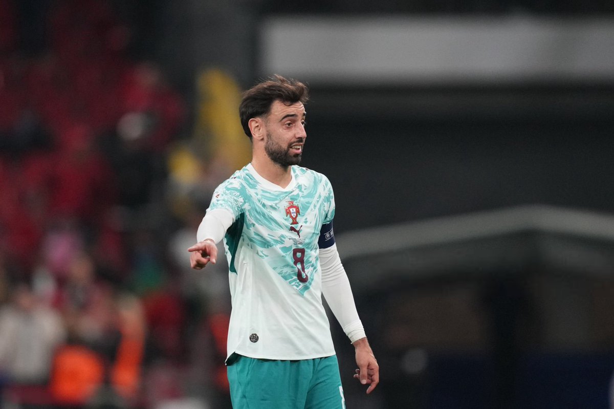TouchlineX's tweet photo. 🚨🪄 Bruno Fernandes shone tonight vs. Denmark:

• 2 assists
• 3 big chances created
• 5 key passes
• 59 touches
• 4 defensive contributions https://t.co/ed69FvqZcw