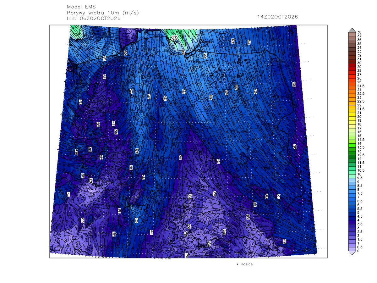 MeteoprognozaPL's tweet photo. Piątek w pogodzie? Rześka noc na wschodzie, ciągle bardzo ciepło w ciągu dnia w całym kraju. Do tego brak opadów i słaby oraz umiarkowany wiatr. Brzmi niczym kopiuj wklej z ostatnich kilku dni:) https://t.co/YfIQD4STG3