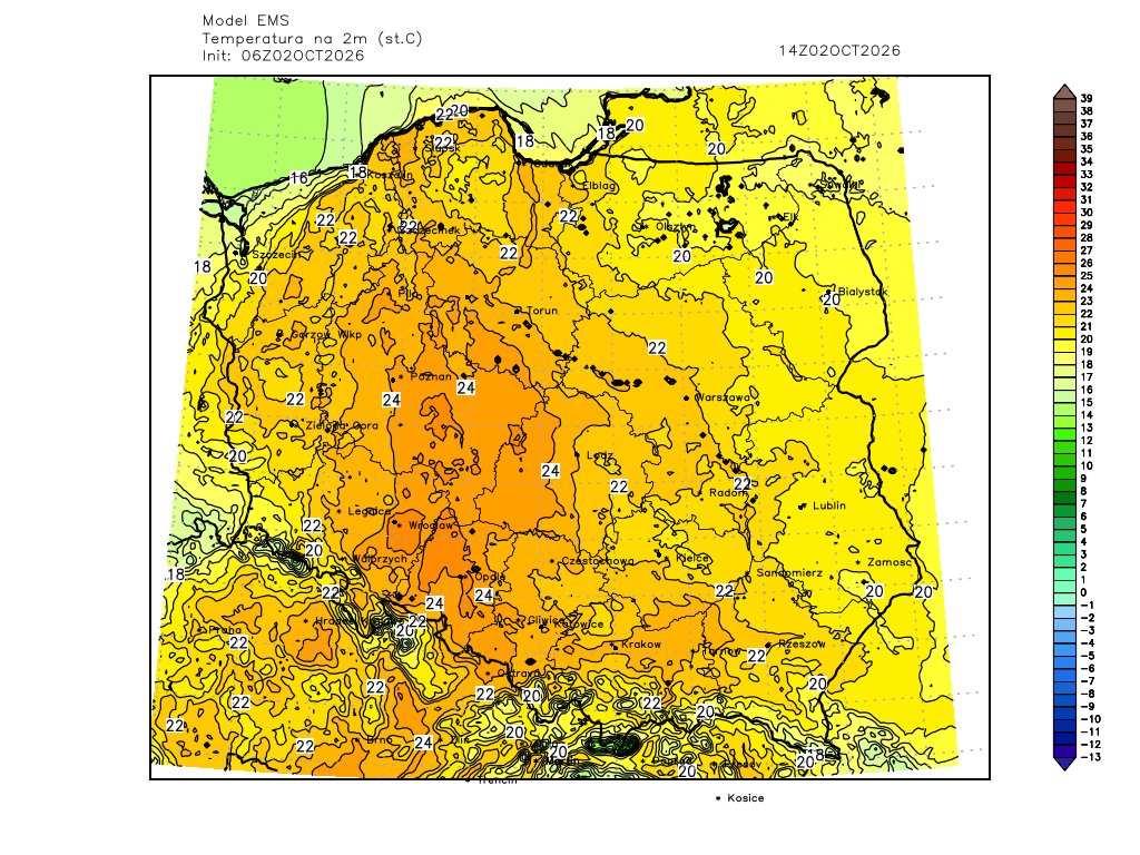 MeteoprognozaPL's tweet photo. Piątek w pogodzie? Rześka noc na wschodzie, ciągle bardzo ciepło w ciągu dnia w całym kraju. Do tego brak opadów i słaby oraz umiarkowany wiatr. Brzmi niczym kopiuj wklej z ostatnich kilku dni:) https://t.co/YfIQD4STG3