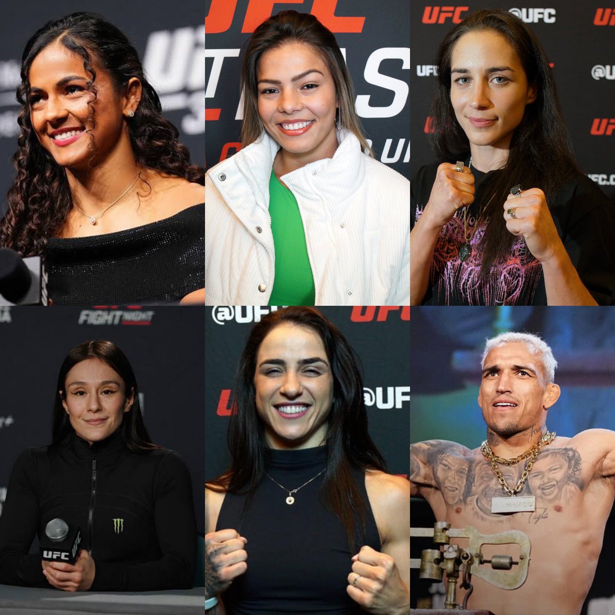 Pep_Lima's tweet photo. It's time for us to have the conversation...

Who is the HOTTEST Fighter in the UFC ❓️ https://t.co/I8NuLsigrW