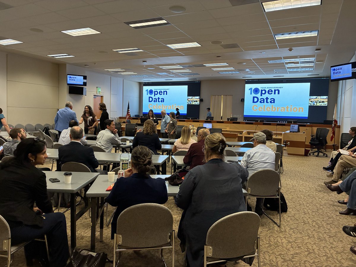 CaWaterBoards's tweet photo. Today, we’re celebrating 10 years of California's Open and Transparent Water Data Act (AB
1755) at our @CaliforniaEPA HQ . https://t.co/IpwBNCVdN9