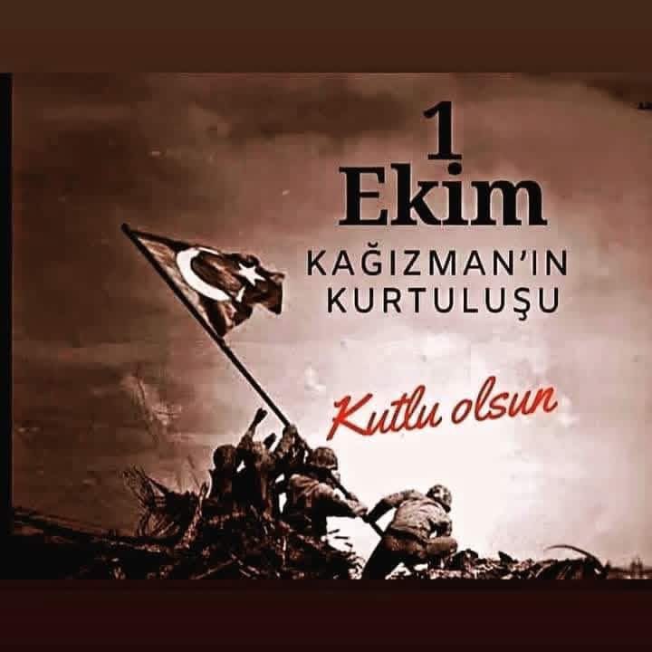 emrullahkoman's tweet photo. 1 Ekim 1920
Kağızman’ımızın bağımsızlık mücadelesinde tarih yazdığı gurur günüdür.
Kağızman'ımızın Düşman İşgalinden Kurtuluşunun 106. Yılı Kutlu Olsun. https://t.co/XHziKxR6CG