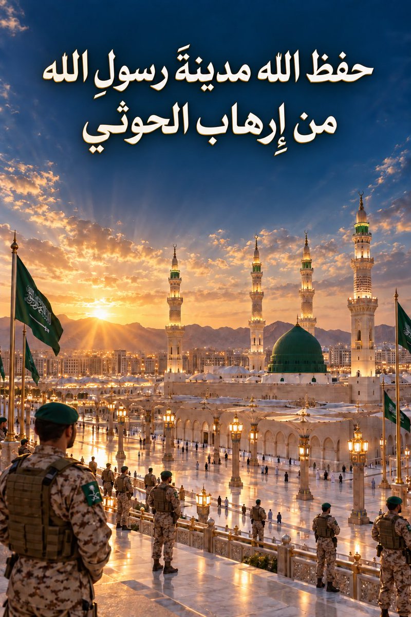 allahimAB's tweet photo. حفظ الله مدينة رسول الله من ارهاب الحوثي https://t.co/dBgwXk3WBs