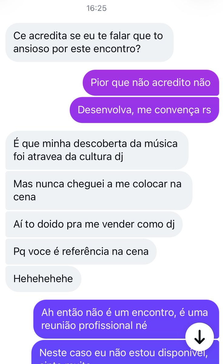 djpretabarros's tweet photo. Perguntei pq o cara tava ansioso pra me encontrar (primeiro date) e ele… https://t.co/YNYIFFkW2B