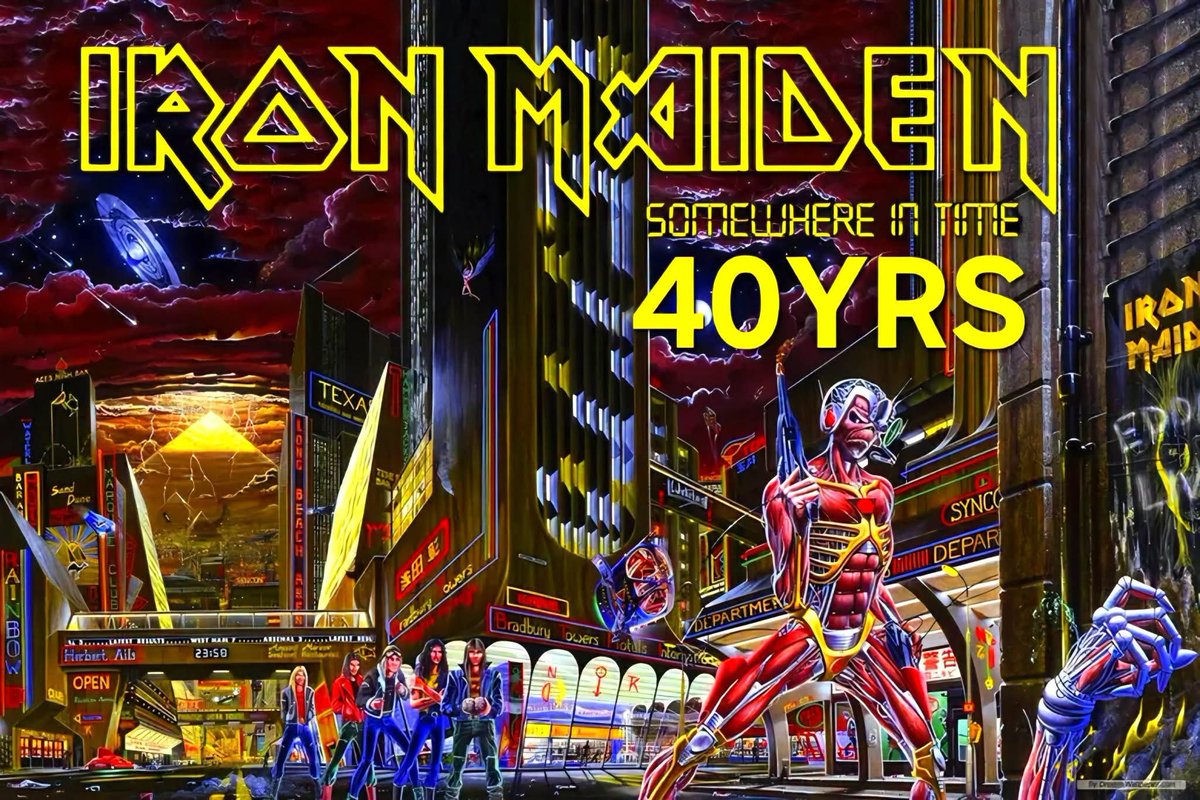 DreadZombie_'s tweet photo. #IRONMAIDEN
#SOMEWHEREINTIME
#40THANNIVERSARY
πππ₯³π₯π€π» https://t.co/HU5DESlP7H