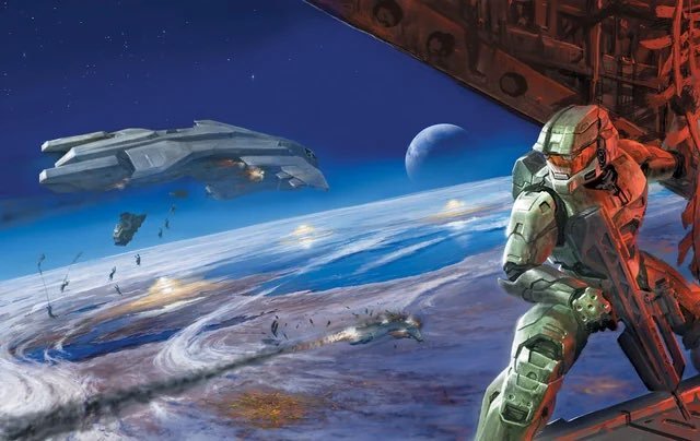 chipMFdubbo's tweet photo. Halo is an extension of Manifest Destiny.

You Are Reclaimer.

You. Are. Forerunner. https://t.co/UovAnx0gK9