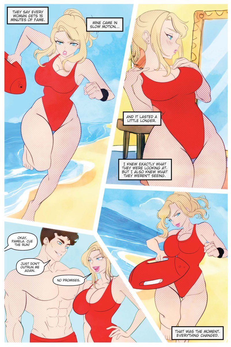 TidalWaveComics's tweet photo. 📷 FIRST LOOK! 📷
Here’s your first look inside Female Force: Pamela Anderson, our newest biographical comic book from TidalWave Comics!
📷 Amazon: https://t.co/v993oEoZq7
#PamelaAnderson #Baywatch #Playboy #ComicBooks #Barbwire https://t.co/mPNLivyXq2