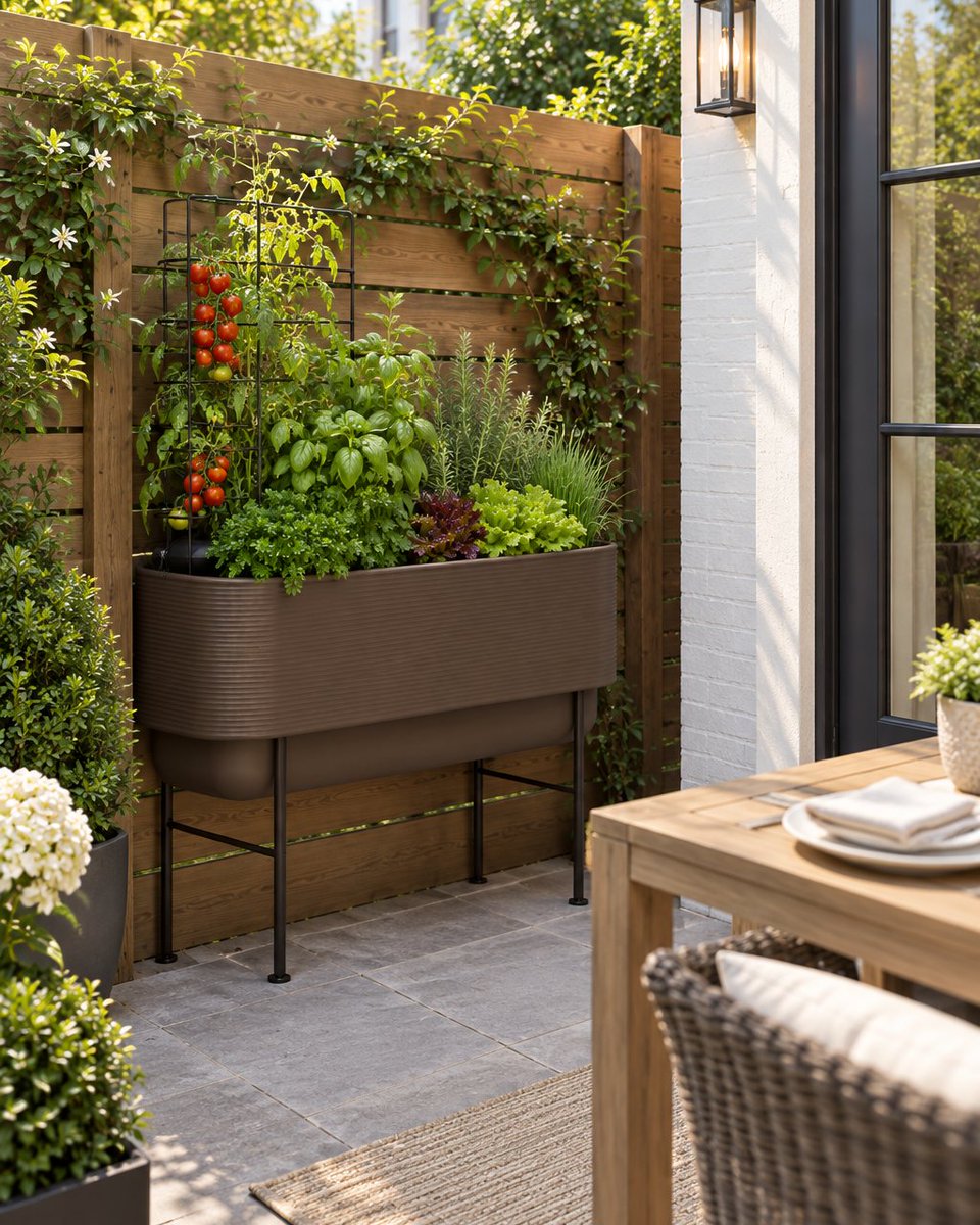 WindowBoxCo's tweet photo. Fall blooms do more than brighten your vegetable beds. They protect the soil, support late-season pollinators, and prepare your garden for a stronger spring. In smaller spaces, raised beds are a simple way to bring both color and variety outdoors. https://t.co/vvk10atCjK