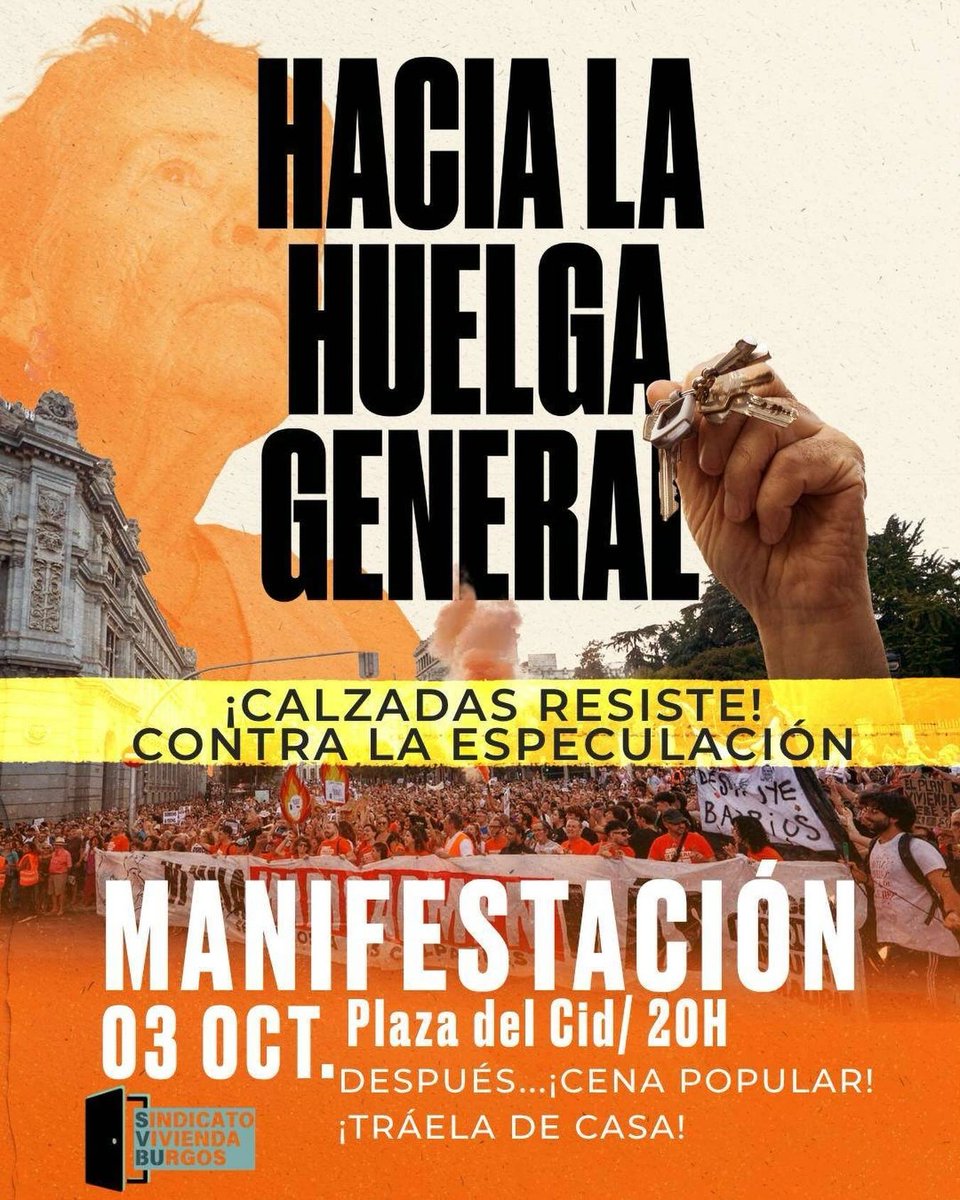Formula_Music's tweet photo. ¡ESPAÑA SE LEVANTA! 🇪🇸
3 de octubre ✊
#HaciaLaHuelga #NosQuedamos https://t.co/xWdqYg84Xw