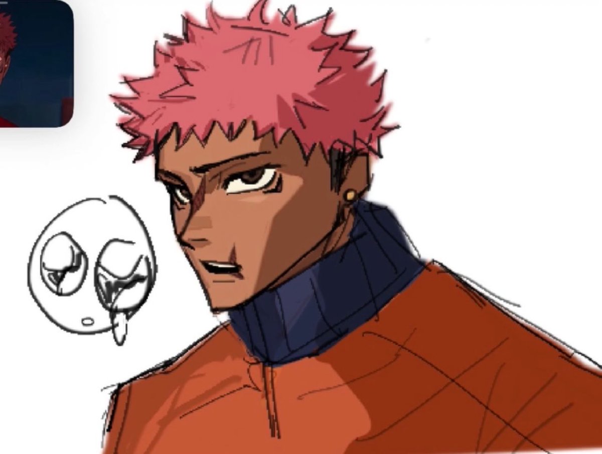 kaisernavi's tweet photo. yuji inconsistentdori 💔I love drawing him

#JJK https://t.co/vgzd48NggG