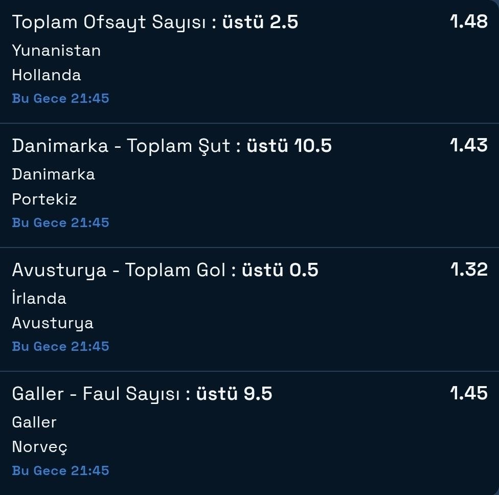 altiustu2oran's tweet photo. 📊 1 EKİM GÜNÜN RAPORU

Ekim ayına %100 kupon başarısı ve 4.05 oranlı kupon galibiyetiyle başladık! 🎯🔥

👑 Günün Kombine Kuponu (KAZANDI) ✅
• Yunanistan - Hollanda | Ofsayt 2.5 Üst ✅
• İrlanda - Avusturya | Avusturya 0.5 Gol Üstü ✅
• Galler - Norveç | Galler Faul 9.5 Üst ✅
• Danimarka - Portekiz | Danimarka Şut 10.5 Üst ✅
💥 Toplam Oran: 4.05 🟢

📌 Tekli Analiz Bilançosu:
5 Maçta 3 İsabet (%60.00 Başarı)

Disiplinli kasa yönetimi ve veri takibiyle kazanmaya devam ediyoruz. Değerlendiren tüm dostları tebrik ederiz! 🚀

#AnalizOdası #HerGün2Oran #GününRaporu #İddaa #NationsLeague #BahisTahminleri #Bahis