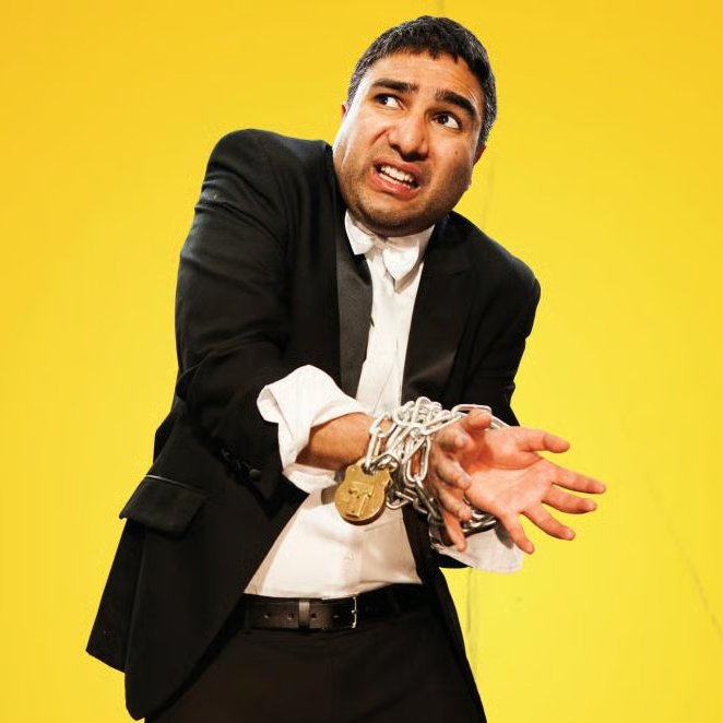 TheUKBase's tweet photo. Happy 46th birthday to the brilliant Nick Mohammed 🎈
From building absolute chaos on #Taskmaster to breaking our hearts and healing them as Nathan in #TedLasso...
What's your favourite thing you've ever seen him in? https://t.co/1osFJD7lL0