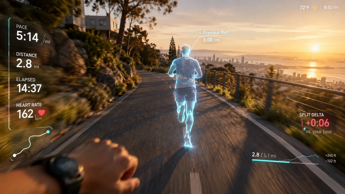 LinusEkenstam's tweet photo. We need Meta x Strava collab

Seriously you need this to happen, so that you all can race your ghosts like we are playing Mario Kart. 

we must have the tech to pull this off !? https://t.co/Q9X2ljctkR