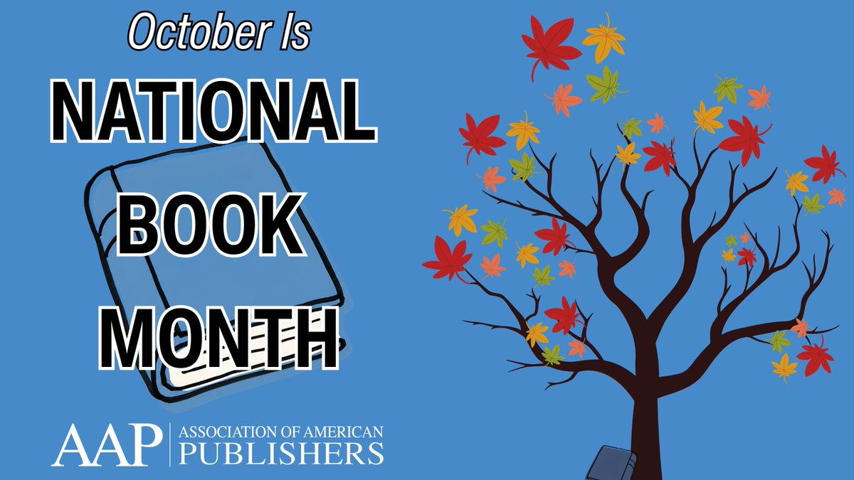AmericanPublish's tweet photo. With October being National Book Month, be sure to pick up a new read to make this Autumn complete! https://t.co/pbNi3Ckwg8
