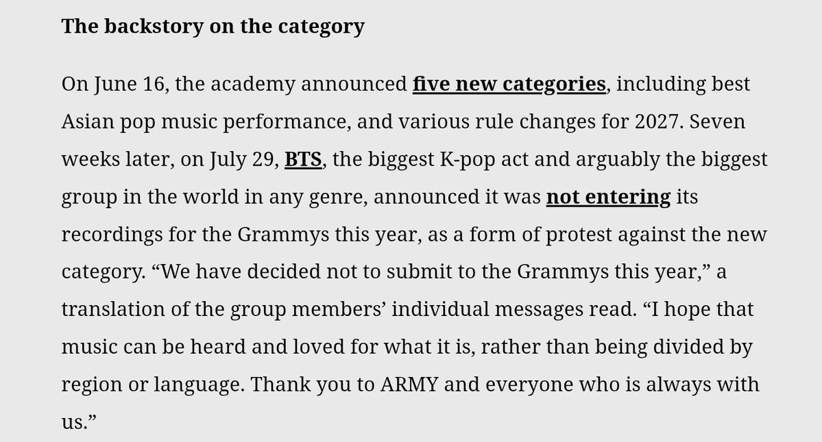 goeskthh's tweet photo. “#BTS, el grupo de K-pop más grande y posiblemente el grupo más grande del mundo en cualquier género.” 
— BILLBOARD. 

Y UNA VEZ MÁS DECIMOS, BTS PAVED THE WAY 🗣️🔥

BTS BTS BTS 
BTS PAVED THE WAY 
BTS THE BIGGEST GROUP https://t.co/XEuRVVLwlJ