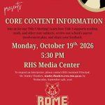 Photo by Rome High School (@oneromehigh)
