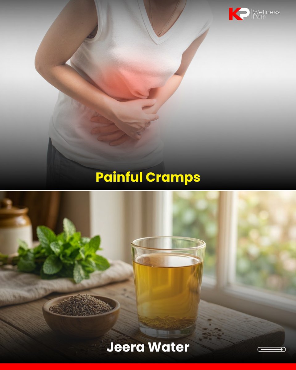 RamonaEnsworth's tweet photo. Every month, the same story: mood swings, cramps, sugar cravings, bloating, and late periods. Your kitchen may already have simple remedies: bananas with roasted chana, jeera or ajwain water, dark chocolate with dates, and til laddoo. https://t.co/MBtMtZM5BH