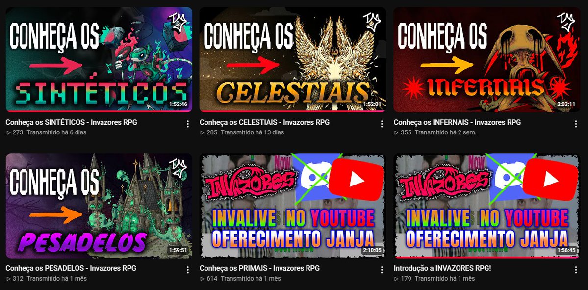 toomanygoblins's tweet photo. Sem Invalive hoje, mas você pode assistir as anteriores lá na aba de "ao vivo" no YT do Too Many Goblins!

É uma ótima introdução ao projeto, seu desenvolvimento e para onde devemos ir!
#InvazoresRPG https://t.co/Pi7EeGqcdO