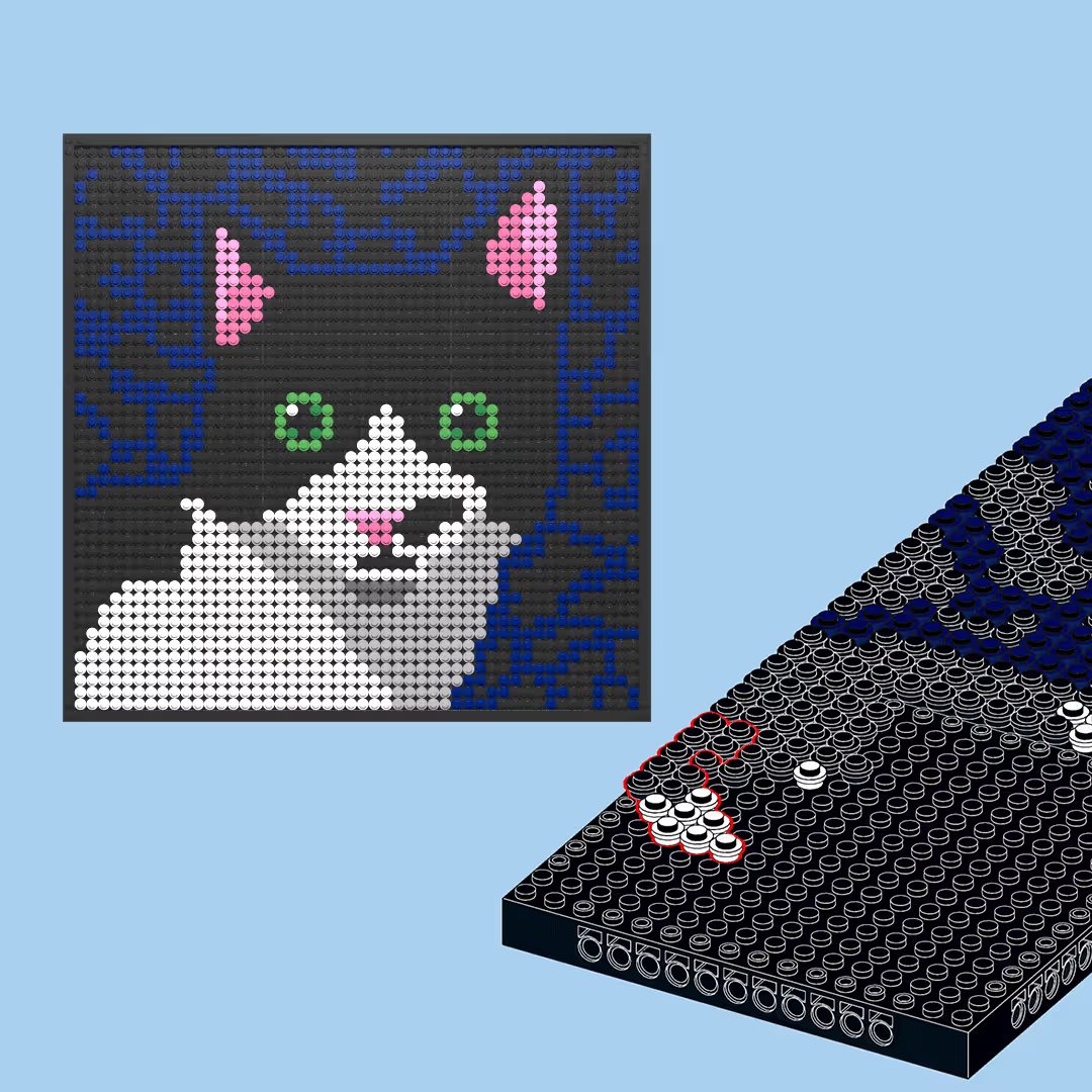 andreaboieth's tweet photo. Two brick instruction booklets available inside the collection Bricks Crypto Art on @kismetdotart 
https://t.co/tl1ndrIjJn https://t.co/NkRjJfWb0f